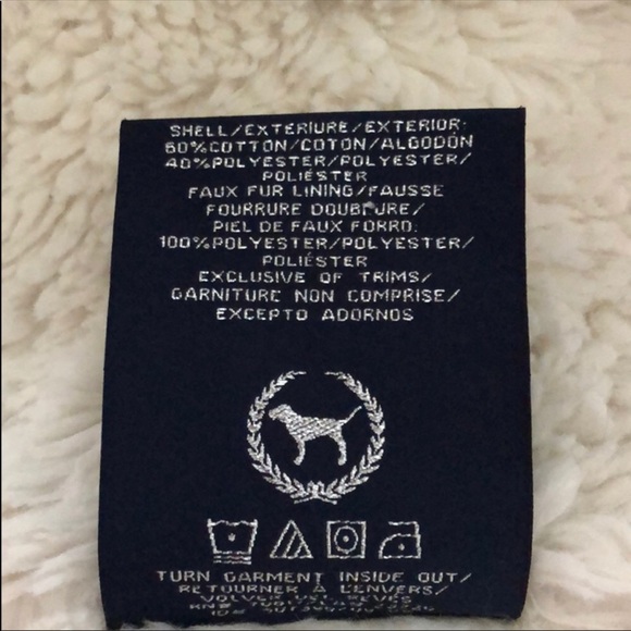 VS PINK BLING FAUX FUR FULL ZIP JACKET SZ M 2009 COLLECTION FULL ZIP AND BUTTON - Picture 11 of 14